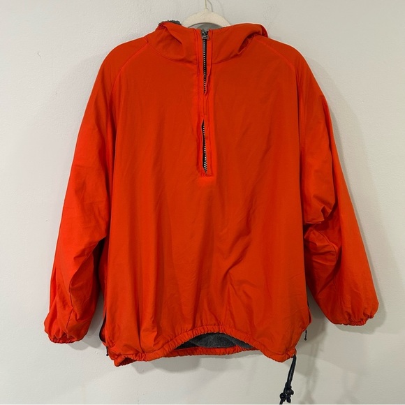 Abercrombie & Fitch Orange Insulated Weatherproof Rain Jacket Men’s Size Small - Picture 1 of 6